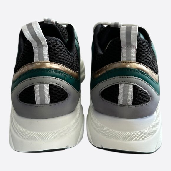 Dior White & Multicolor B22 Sneakers - Picture 4 of 8
